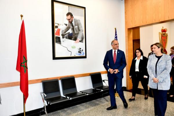 الدارالبيضاء.. وفد ديبلوماسي أمريكي يحل بالمختبر الوطني للشرطة العلمية والتقنية